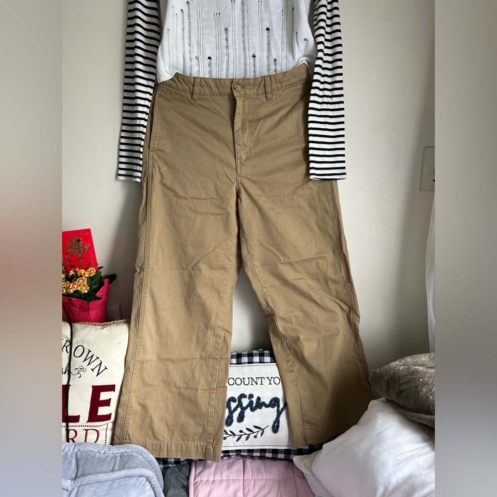 Uniqlo cotton baggy pants